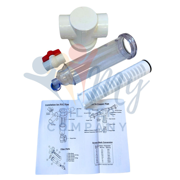Campbell FT8-100 Spin Down Sediment Removal Filter at MyFilterCompany.com