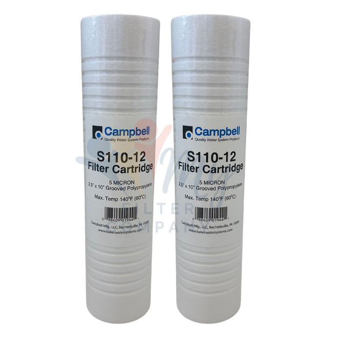 Campbell S110-12 Filter Cartridge 2 Pack at MyFilterCompany.com