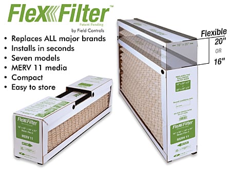 Field Controls 46600404 Flex-7 MERV 11 Air Filter at MyFilterCompany.com