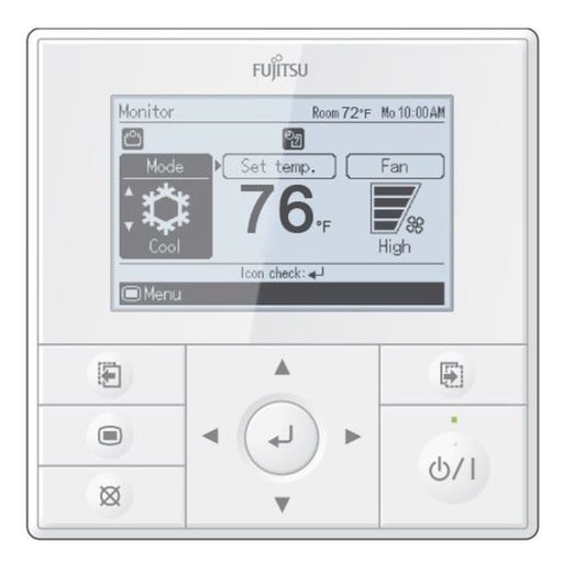 Fujitsu UTY-RVNUM Wired Mini Split Remote Controller