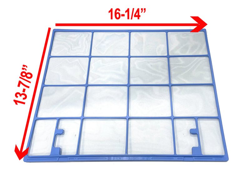 Daikin 1700125 (Left) and 1685846 (Right) Mini Split Filter 2-Pack