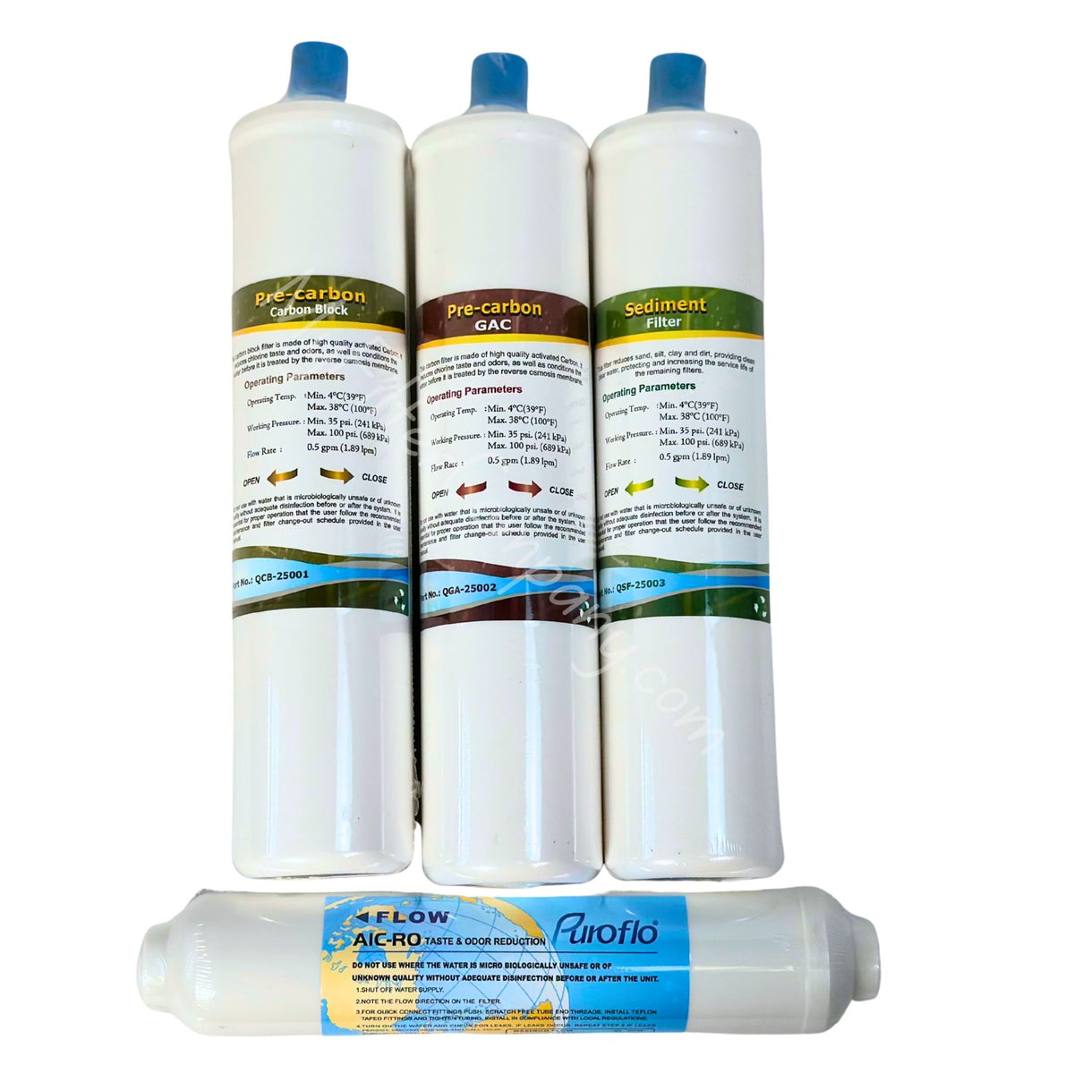 Pro-Q Reverse Osmosis Filter Pack 4P-1235 — MyFilterCompany.com