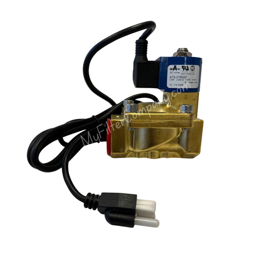 Blue and brass mechanical valve for potable water at MyFilterCompany.com