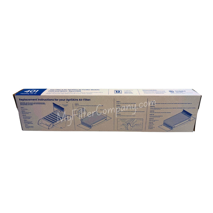 Aprilaire 401 MERV 10 Replacement Filter For Model 2400