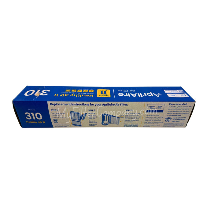 Aprilaire 310 MERV 11 Replacement Filter For Models 1310, 2310, 3310, 4300