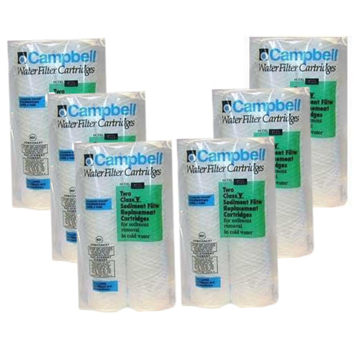 Campbell Products 1SS Water Filters 5 Micron Sediment Cartridges Case of 12 at MyFilterCompany.com