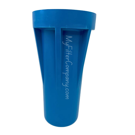 Campbell 20001037 Blue 10" Replacement Bowl w/ O-Ring (For for 1PSB, 1PSB1, & 1PC) at MyFilterCompany.com