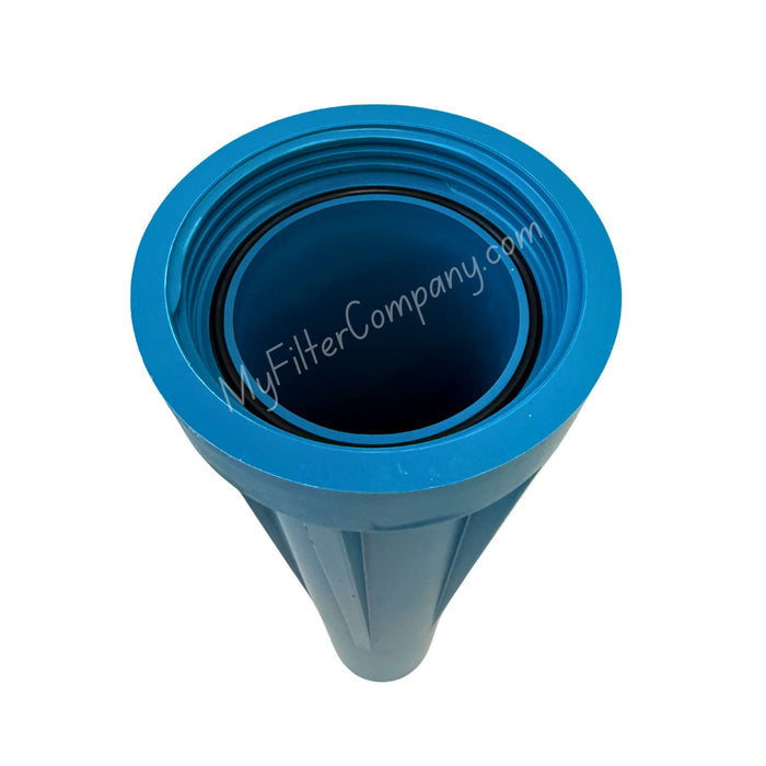 Campbell 20001040 Blue 20" Replacement Bowl w/ O-Ring (For for 2PS, 2PSB) at MyFilterCompany.com