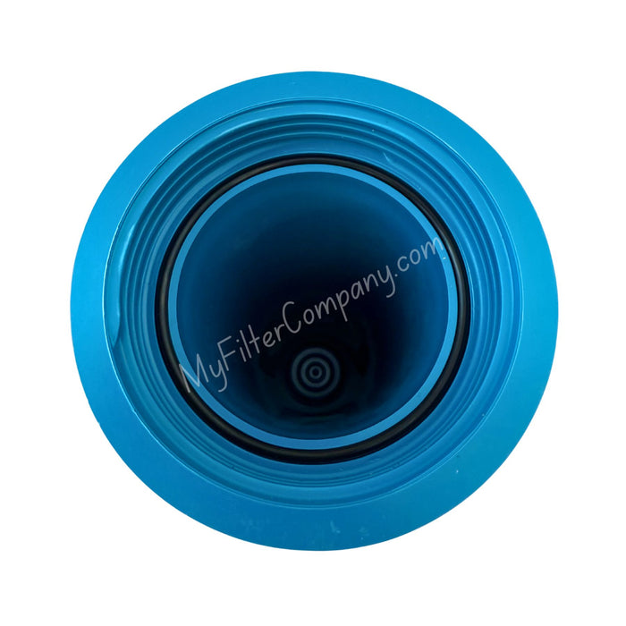 Campbell 20001040 Blue 20" Replacement Bowl w/ O-Ring (For for 2PS, 2PSB) at MyFilterCompany.com