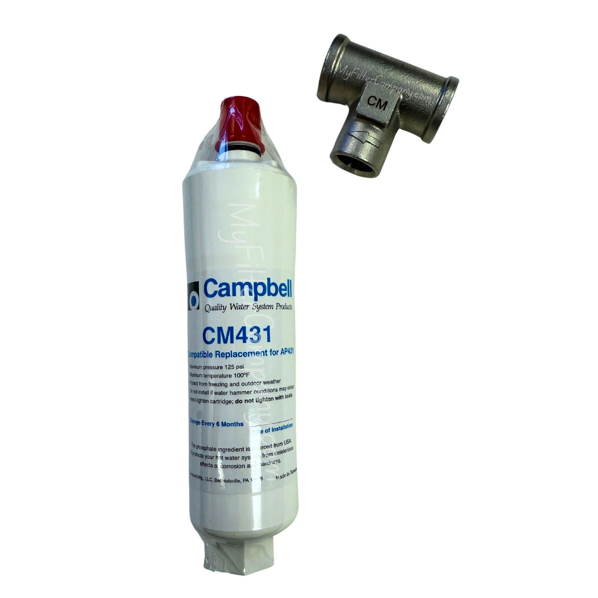 Campbell CM430SS Scale Reduction System Kit — MyFilterCompany.com