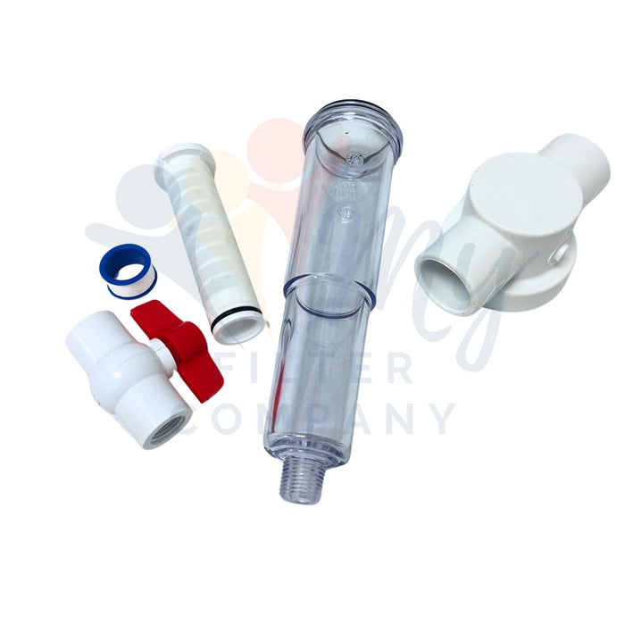Campbell FT4-100LB Long Bowl Spin Down Sediment Removal Filter System at MyFilterCompany.com