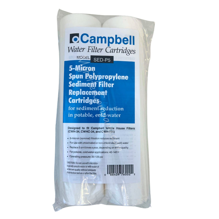 Campbell SED-P5 Filter Cartridge 2-Pack at MyFilterCompany.com