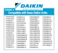 Daikin 1245363 Mini Split Air Filter Assembly for Ceiling Unit - 3 Pack