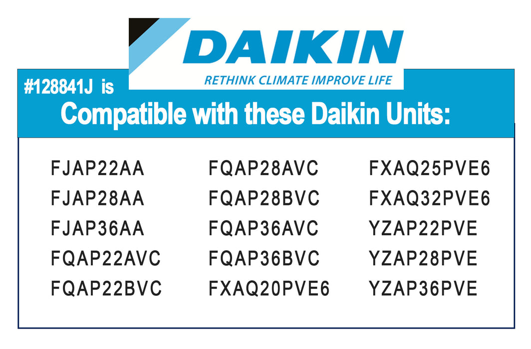 Daikin 128841J Mini Split Filter 2-Pack