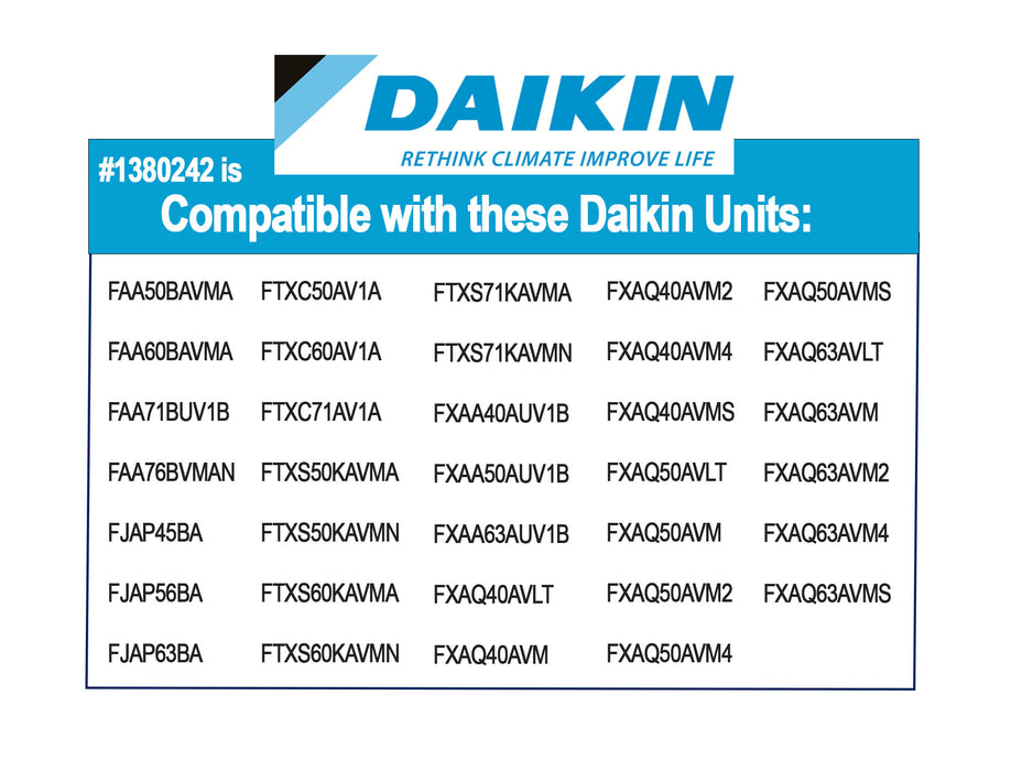 Daikin 1380242 Screens and KAF970A46 Photocatalytic Filter Mini Split Filter Combo Pack
