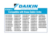Daikin 1767647 Mini Split Filter