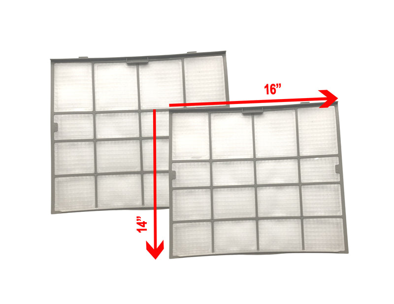 Fujitsu K 9315014016 & K 9086706004 Charcoal Filter Combo