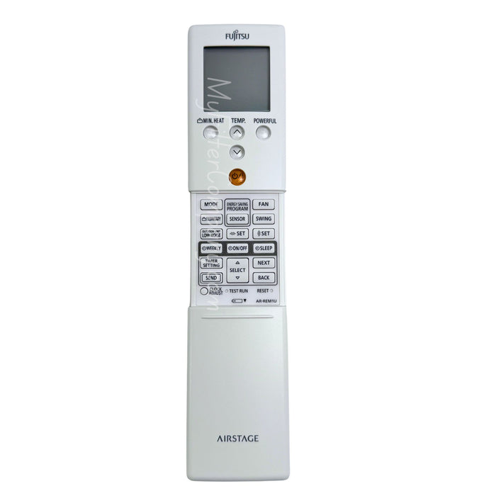 Fujitsu 9352446252 AR-REM1U Replacement Mini Split Remote