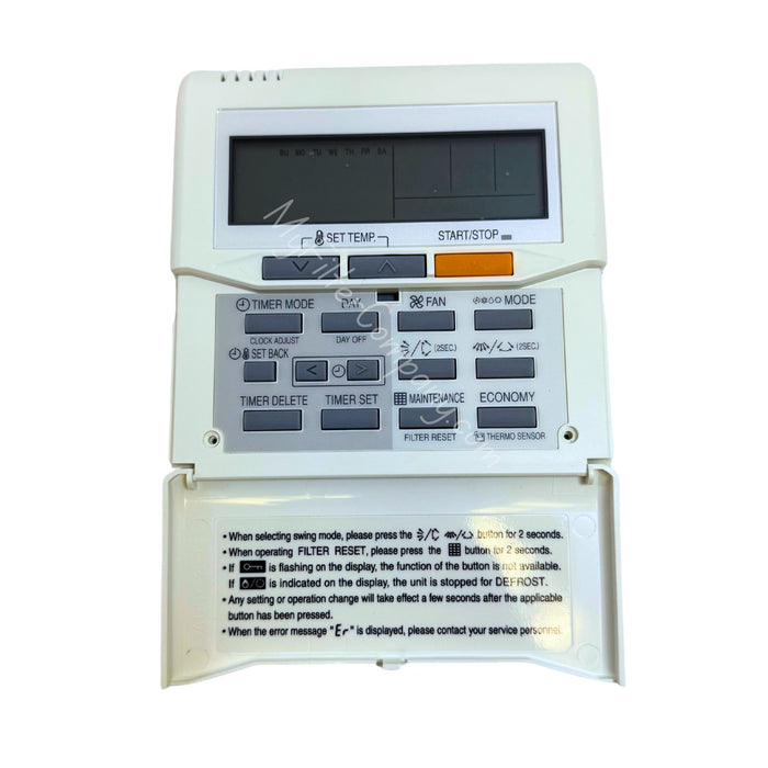 Fujitsu UTY-RNNUM Wired Mini Split Remote Controller