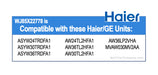 Haier / GE WJ85X22778 Ductless Mini Split Filter 3-Pack