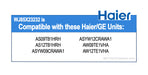 Haier / GE WJ85X23232 Ductless Mini Split Filter 2-Pack