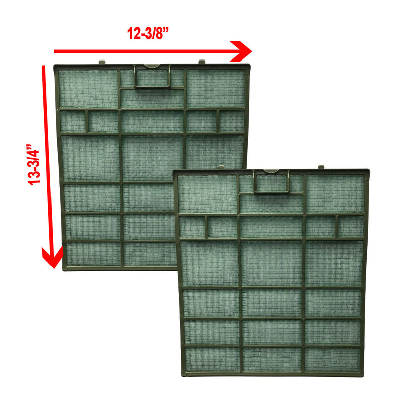 Split Filter Element Mitsubishi E12 D68 100 and MAC-408FT-E Mini Split Filter Combo