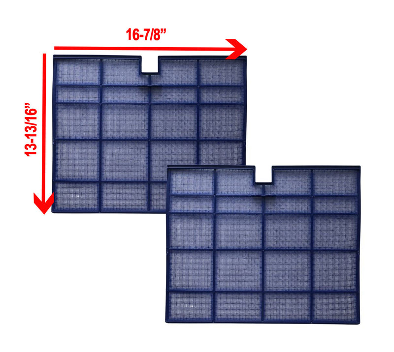 Mitsubishi E12 F28 100 Nano Platinum Mini Split Filter 2-Pack