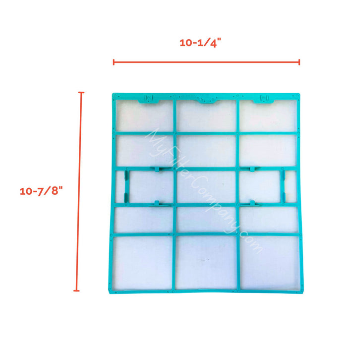 Durastar PDRAW06F1B2 Mini Split Filter 2-Pack