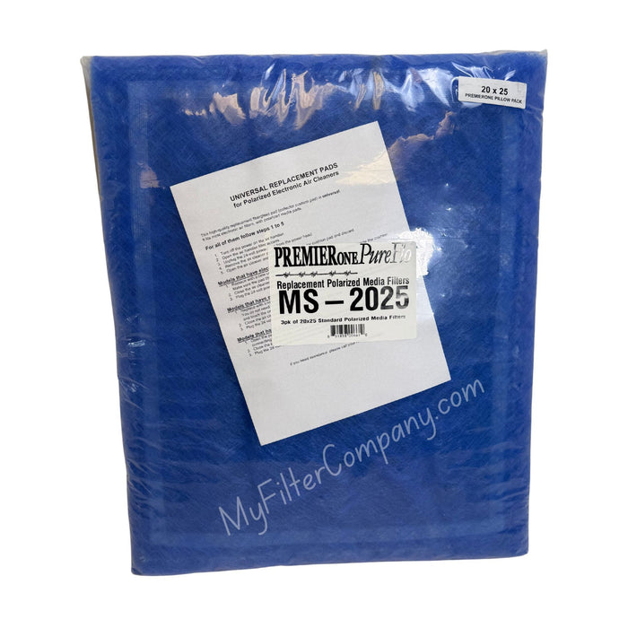 PremierOne MS-2025 Replacement Filter Pads 3-Pack