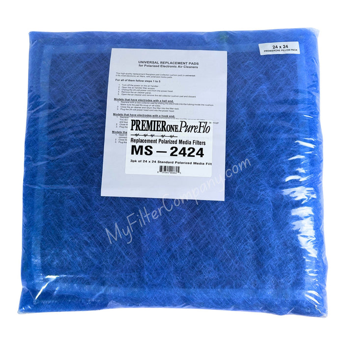 PremierOne MS-2424 Replacement Filter Pads 3-Pack