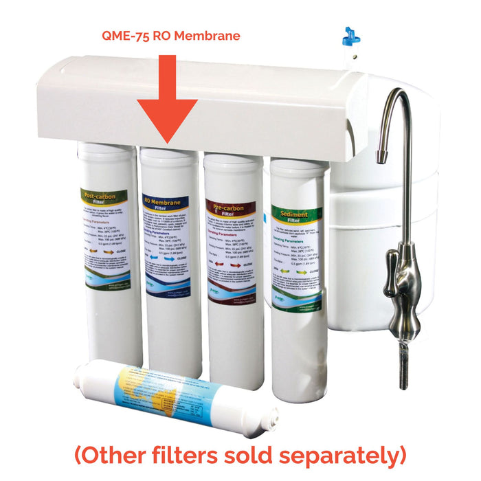 Pro-Q75 Reverse Osmosis Membrane QME-75-W (QME-25075) at MyFilterCompany.com
