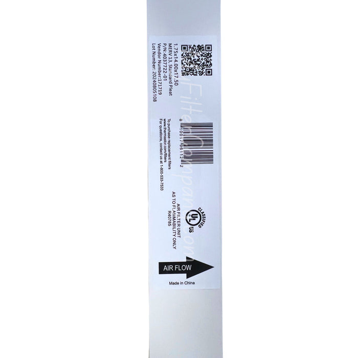 Santa Fe 403772201 14x18x2 Dehumidifier Merv 13 Filter at MyFilterCompany.com