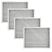 Santa Fe 4037731 14 x 17-1/2 x 1-3/4 Dehumidifier MERV 13 Annual Filter Kit (4-Pack)