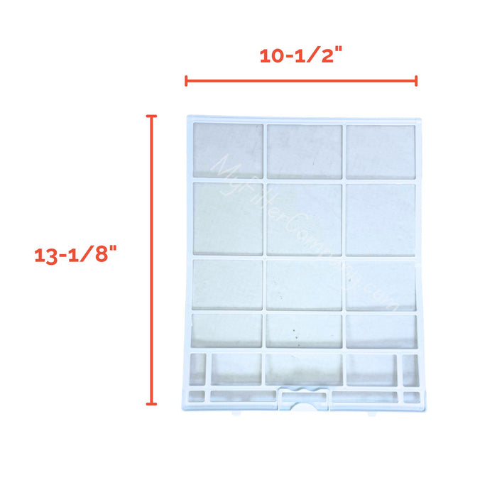 Mitsubishi U01 002 500 Mini Split Filter 2-Pack