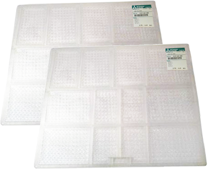 Mitsubishi E22-141-100 Mini Split Filter 2-Pack