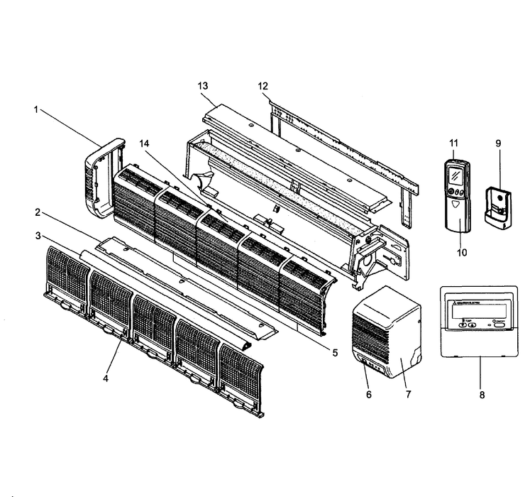 Mitsubishi R01 A17 500 Mini Split Filter