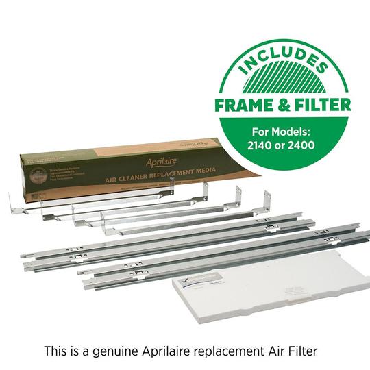 Aprilaire 1413 MERV 13 Filter Upgrade Kit For Model 2400, 2100