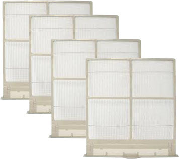 Mitsubishi R01-A17-500 Mini Split Filter 4-Pack