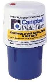 Campbell CF4-H Compact Filter Housing w/Opaque Bowl & Release, 3/4"